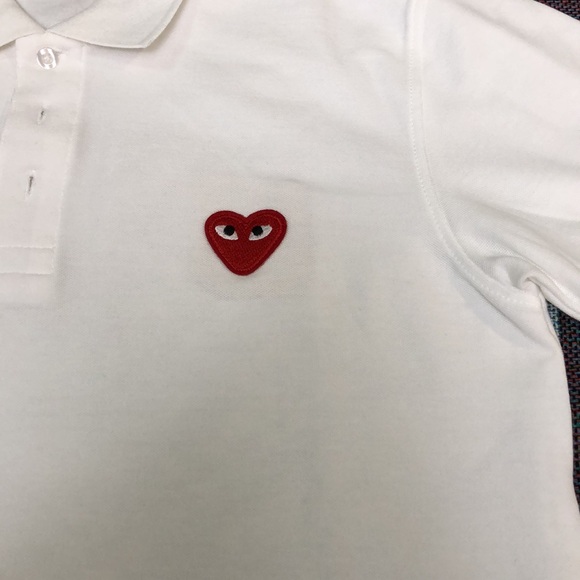 PLAY POLO RED EMBLEM white men - Picture 2 of 7